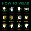 Sports Cycling Neck Tube Scarf Summer Outdoor Running Bandana Headband (3) Newly