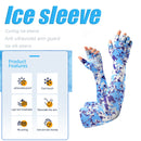 Outdoor Sports Running Cycling Sunshade Arm Cover Ice Arm Sleeves for Men W