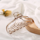 Women Transparent Hollow out Hair Claw Hair Grips Ladies Girl Fashion Hair Cl