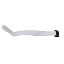 10pcs Fishing Rod Tie Strap Suspenders Fastener Hook Loop Ties Belt (White)