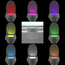 LED Toilet Nightlight 8 Colors Automatic Body Motion Sensor Bath Seat Lamp Newly