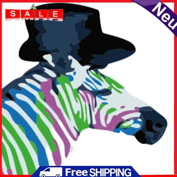DIY Animals Painting Kit by Numbers Hand Painted Oil Picture Set Children Gifts