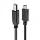 USB-C USB3.1 Type C Male Connector to USB 2.0 B Type Male Data Cable for Printer
