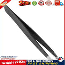 Pro Oblique Eyebrow Tweezers Stainless Steel Eyebrow Shaping(Black) Newly