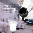 Tattoo Ring Cups Sponge Microblading Pigment Holder Tattoo Ink Cups(50pcs)