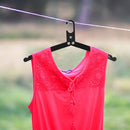 Portable Clothes Drying Rack Folding Storage Clothes Shelves Organizer Hangers