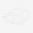 COB LED Induction Sensor Headlamp Portable Waterproof Headlight Clip-on Cap Lamp