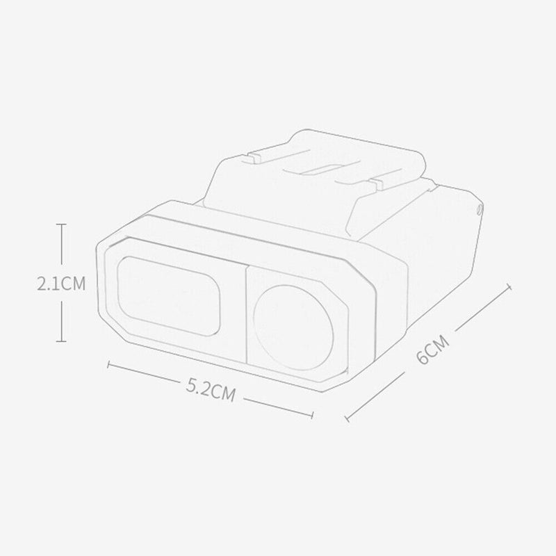 COB LED Induction Sensor Headlamp Portable Waterproof Headlight Clip-on Cap Lamp