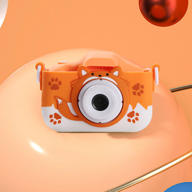 #A 40MP Digital Camera Dual Lens HD Kids Video Camera with Lanyard Educational T