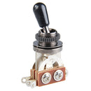 3-Way Guitar Selector Pickup Toggle Switch Parts for Les Paul Black