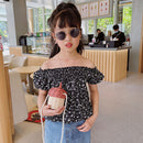 Bottle Shape Summer Kids Straw Shoulder Bag Beach Woven Girls Mini Purse
