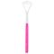 Tongue Brush Tongue Scraper Cleaner Oral Care Tongue Cleaning Tool (Pink)