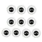 #A 10pcs Anti-collision Silicone Pad Car Door Closing Anti-shock Adhesive Stic