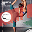 Yoga Leg Stretcher Strap for Ballet Gym Flexibility Stretch Belt (Black) Newly