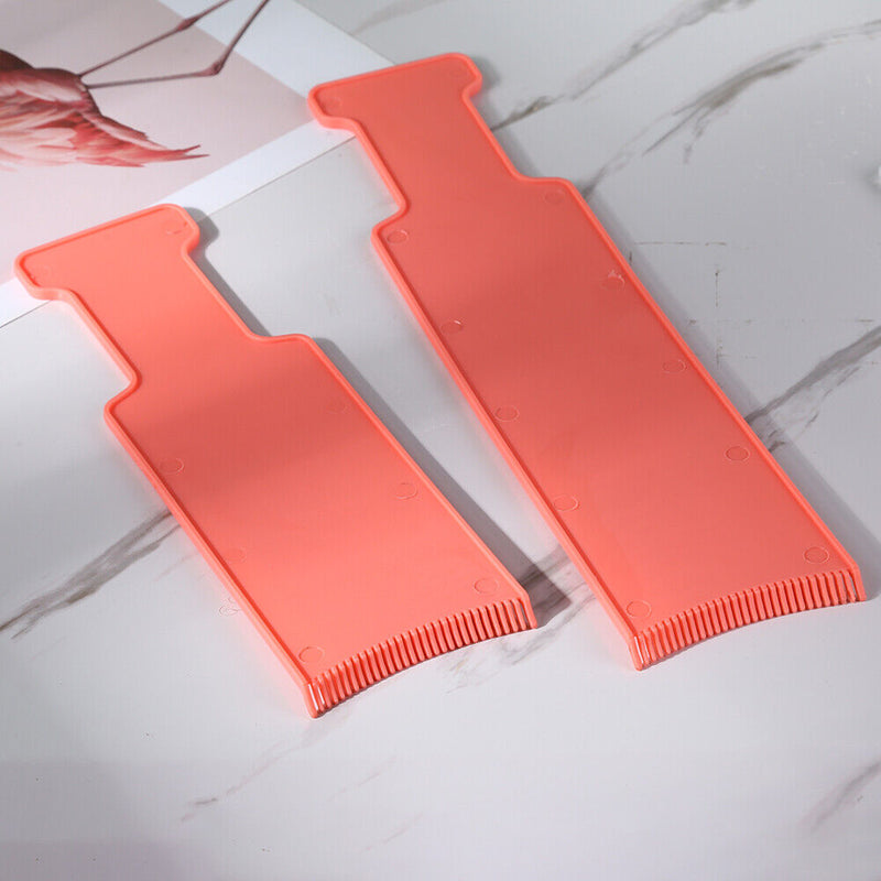 3pcs Hair Dyeing Applicator Hair Tint Board Highlighting Hairdressing Tool