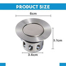 With Anti-clogging Basket Sink Drain Stopper Wash Basin Bounce Drain Filter