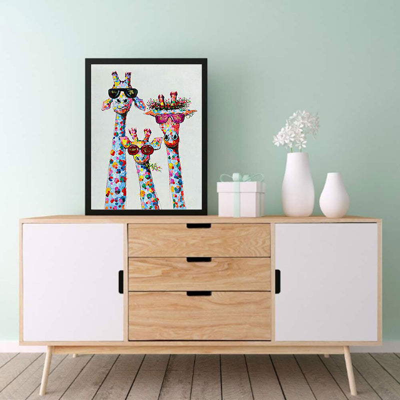 DIY Diamond Painting Kits Full Square Drill Giraffe Family Home Decoration Gift