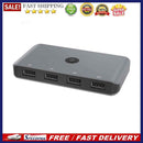 4 Port Sharing 4 Devices KVM Switch Splitter USB 3.0 2.0 Switcher for Keyboard