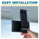 3 in 1 Car Glasses Clip Car Accessories Card Pen Holder Holder Portable ABS M1A7