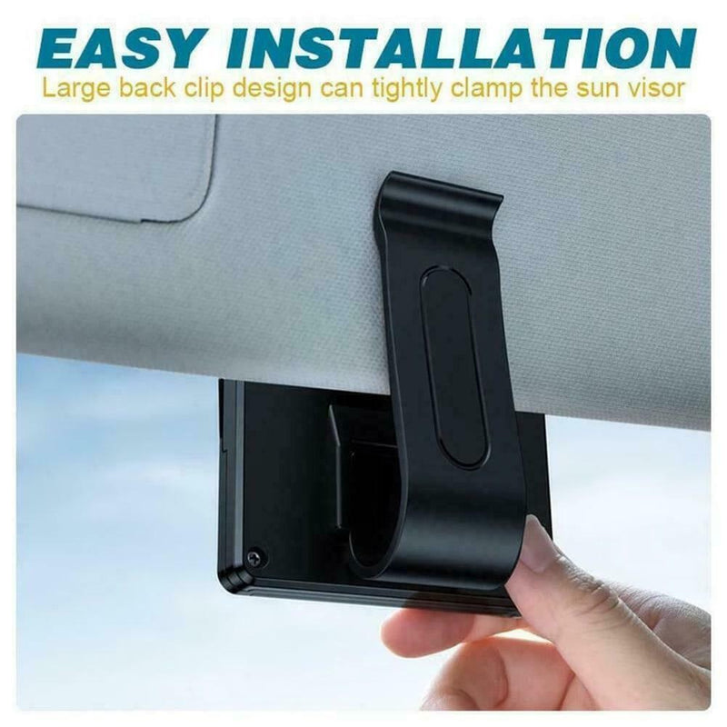 3 in 1 Car Glasses Clip Car Accessories Card Pen Holder Holder Portable ABS M1A7