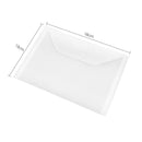 10pcs Transparent PP File Bag Stamp Collect Case Scrapbooking Storage Pouch