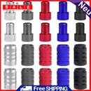 20x Aluminum Alloy Valve Adapter w/ Cap Bicycle Convert Presta to Schrader Valve