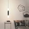 Dining Room Bedside Lamp Modern Style Straight Ceiling Light LED Pendant Lamp