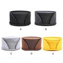 20pcs Round Felt Cup Mats Coasters Heat Resistant Coffee Tea Pad (C Grey)