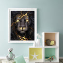 5D DIY Diamond Painting Kits Full Square Drill Lion Mosaic Picture Wall Decor
