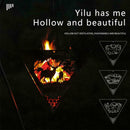 Outdoor Triangle Wood Burning Stove Portable Camp Firewood Steel U8Q6