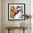 5D DIY Full Drill Diamond Painting Christmas Snowman Cross Stitch (B1450) Newly