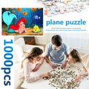 1000pcs Fish Tail Paper Puzzles Adults Kids Picture Jigsaw Pressure Relief