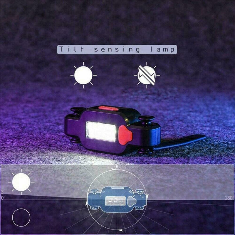 Newest Electronic LED Fishing Rod Sensor Lights Gravity Induction Lamps V6O0