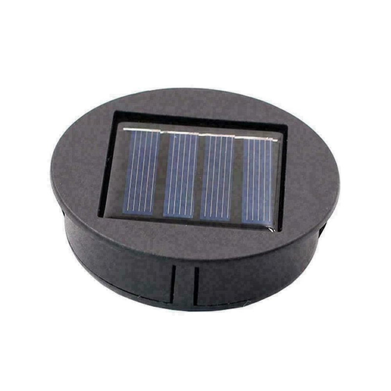 1Pcs Garden Solar Powered Replacement Round Solar battery X3P5 box M4I7 W9O5