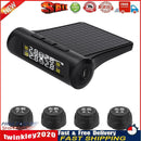 Car TPMS Auto Tire Pressure Temp Monitoring System with External Sensors Newly