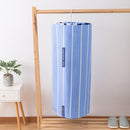 Spiral Clothesline Sheet Drying Rack Closet Quilt Blanket Hook Wall Hanging
