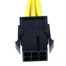 6pin Connector Dual 8 (6+ 2) Pin Port Splitter Power Cord for Graphics Cards