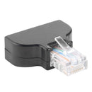 RJ45 Male to 8-Pin AV Screw Type Terminal Connector Adapter for CCTV Digital DVR