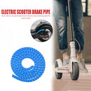 Electric Scooter Brake Pipe Protector Spiral Winding Wire for M365 (Blue) Newly