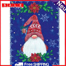 5D DIY Diamond Painting Red Gnome Full Round Mosaic Christmas Decorative Drawing