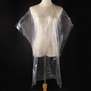 50pcs/bag Disposable Hair Shawl Perm Dyed Hair Transparent Bib Hairdressing Tool