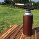 Gas Tank Protective Cover Long PU Leather Case Fuel Cylinder Storage Container