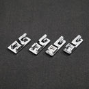 4pcs Household Rolled Hem Presser Foot for Stitch Darning Sewing Machine  Newly