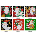 2PCS Diamond Painting Partial Special Drill Christmas Picture of Rhineston
