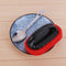 Handy Sponge Oval Cleaning Brush Multi-Functional Kitchen Clean Tools(Red) Newly