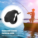 #A Waterproof Silicone Fishing Tackle Carrier Pouch for Low Profile Baitcasting