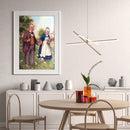 Old Couple 40x50cm DIY Paint By Numbers Art Picture On Canvas