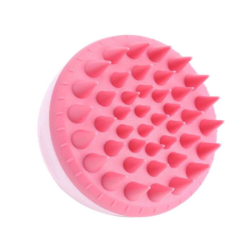 Mini Silicone Scalp Head Body Massager Comb Handheld Hair Brush for Women Pet