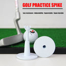 2pcs Adjustable Rubber Golf Tees Training Practice Golf Ball Holder Tees Newly