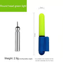 Luminous Fishing Rod Light Electronic Sea Fishing Glow Stick (Round Green)